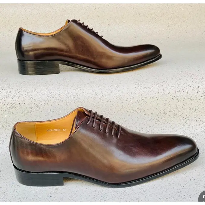 Chaussure de ville - Marron - 100% Cuir